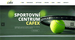 Desktop Screenshot of cafex.cz